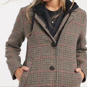 Wool-blend Dad Coat